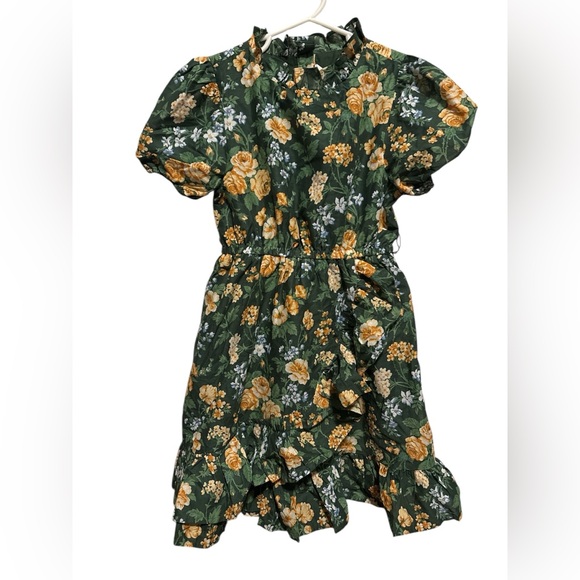 Janie and Jack Other - Janie and Jack Green formal Floral Dress new with tags size 8